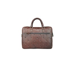 Сумка Mano "Don Leon", натуральная кожа в коричневом цвете, 41 х 29,5 х 8,5 см