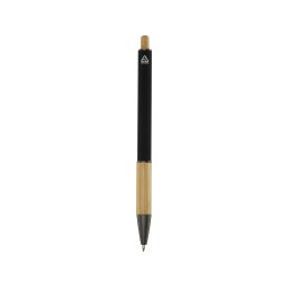 Darius шариковая ручка из переработанного алюминия, черные чернила - Черный