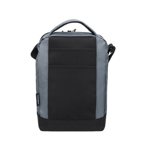 Сумка-планшет TORBER, черный/серый, полиэстер/добби, 22х10х29 см