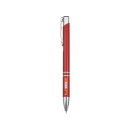Шариковая ручка Moneta из переработанного алюминия - Красный