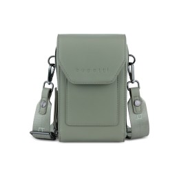 Сумка наплечная BUGATTI АЛМАТА | ALMATA, мятная, полиуретан, 11х4х19 см