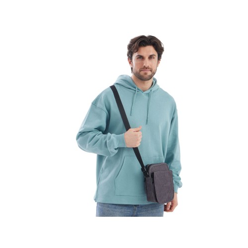 Сумка Camo со светоотражающим дизайном на плечо, серый