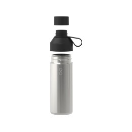 Бутылка для воды Ocean Bottle Lite объемом 620 мл, сплошной черный