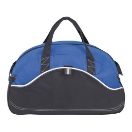 Сумка спортивная "Boomerang", черный/ярко-синий