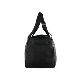 Сумка спортивная BUGATTI БЛАНК ОБЛЕГЧЕННАЯ | BLANC DELIGHT, чёрная, нейлон RPET600D/тарпаулин/полиэстер, 47х23х28 см, 22 л