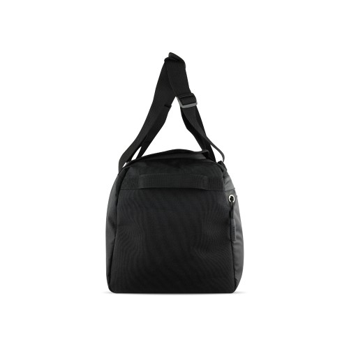 Сумка спортивная BUGATTI БЛАНК ОБЛЕГЧЕННАЯ | BLANC DELIGHT, чёрная, нейлон RPET600D/тарпаулин/полиэстер, 47х23х28 см, 22 л