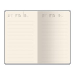 Ежедневник недатированный А5 "Valencia", красный