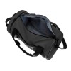 Сумка спортивная TORBER РИТМ, чёрный, полиэстер 900D с PU покрытием, 45 х 25 х 25 см