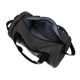 Сумка спортивная TORBER РИТМ, чёрный, полиэстер 900D с PU покрытием, 45 х 25 х 25 см