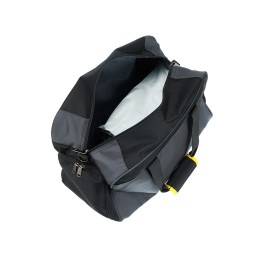 Сумка спортивная TORBER, серый, полиэстер, 48 х 24 х 30 см