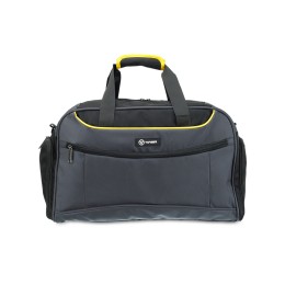 Сумка спортивная TORBER, серый, полиэстер, 48 х 24 х 30 см