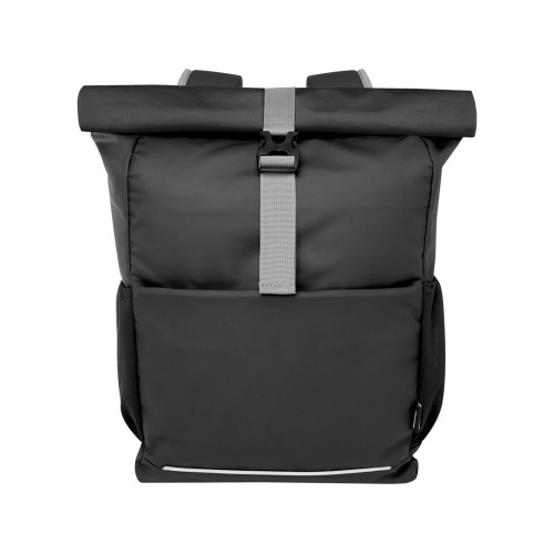 Aqua 15" GRS водонепроницаемая велосумка из переработанных материалов, 20 л - Черный