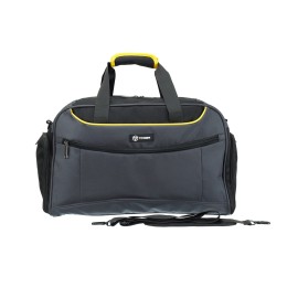 Сумка спортивная TORBER, серый, полиэстер, 48 х 24 х 30 см