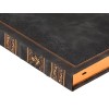 Ежедневник недатированный А5 "Royal", черный с бронзовым срезом