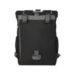 Aqua 15" GRS водонепроницаемая велосумка из переработанных материалов, 20 л - Черный