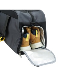 Сумка спортивная TORBER, серый, полиэстер, 48 х 24 х 30 см