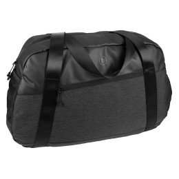 Сумка спортивная BUGATTI КОСМОС | UNIVERSUM 15'', графитовая, полиэстер меланж/тарпаулин, 54х14х33 см, 24 л