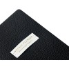 Еженедельник недатированный А6 "Black" с нашивкой, черный