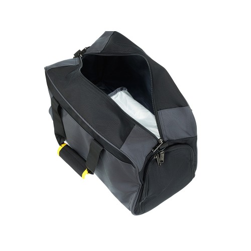 Сумка спортивная TORBER, серый, полиэстер, 48 х 24 х 30 см