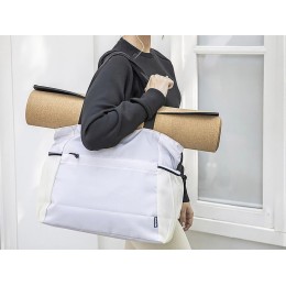 Доман эко-сумка для занятий йогой из переработанных материалов по стандарту GRS объемом 18 л, бежевый