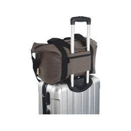 Спортивная сумка Joey из брезента, переработанного по стандарту GRS, объемом 25 л, серый