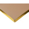 Ежедневник недатированный А5 "Total beige" с нашивкой, бежевый