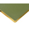 Еженедельник недатированный А6 "Verde" с нашивкой, зеленый