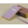 Еженедельник недатированный А6 "Total beige" с нашивкой, бежевый