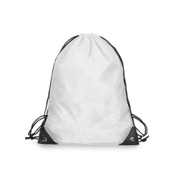 Рюкзак-мешок на шнуровке Reviver из переработанного пластика, белый (Р)