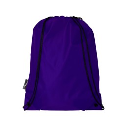 Рюкзак со шнурком Oriole из переработанного ПЭТ, пурпурный