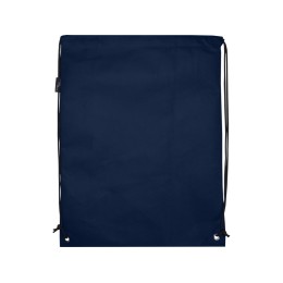 Рюкзак-мешок  на шнурке «Evergreen» из переработанного нетканого материала, синий navy
