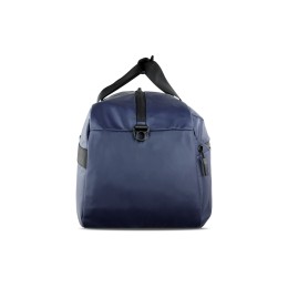 Сумка спортивная BUGATTI БЛАНК | BLANC, синяя, тарпаулин/полиэстер, 52х26х27,5 см