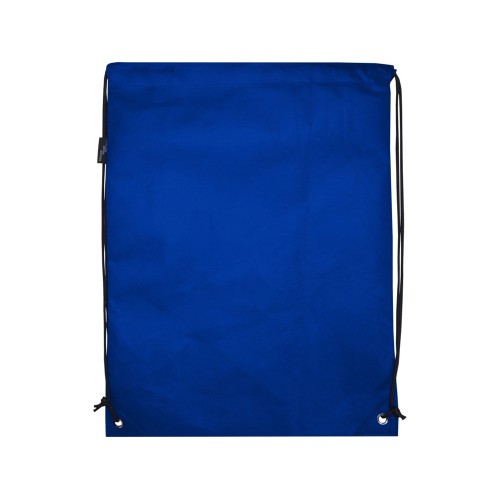 Рюкзак-мешок  на шнурке «Evergreen» из переработанного нетканого материала, ярко-синий