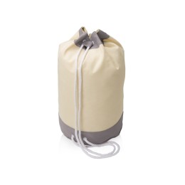 Рюкзак «Индиана» хлопковый, 180гр, натуральный/серый