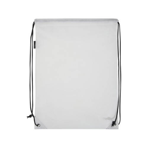 Рюкзак-мешок  на шнурке «Evergreen» из переработанного нетканого материала, белый
