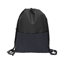 Рюкзак-мешок «Reflex» со светоотражающим эффектом, синий