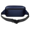 Сумка на пояс BUGATTI БЛАНК | BLANC, синяя, тарпаулин/полиэстер, 26х5,5х13,5 см