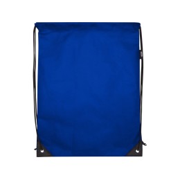 Рюкзак-мешок  на шнурке «Evergreen» из переработанного нетканого материала, ярко-синий