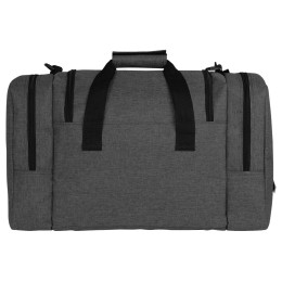 Сумка дорожная Route с двумя боковыми карманами, темно-серый
