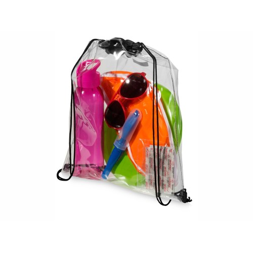 Рюкзак "Lancaster", прозрачный/черный