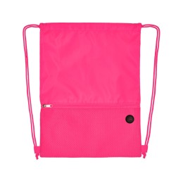 Сетчатый рюкзак со шнурком Oriole, фуксия