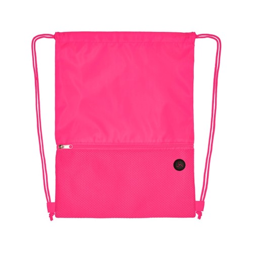 Сетчатый рюкзак со шнурком Oriole, фуксия