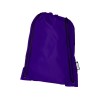 Рюкзак со шнурком Oriole из переработанного ПЭТ, пурпурный