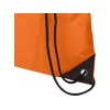 Рюкзак-мешок  на шнурке «Evergreen» из переработанного нетканого материала, оранжевый