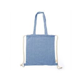 Рюкзак-мешок VARESE из переработанного хлопка, королевский синий