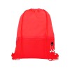 Сетчатый рюкзак со шнурком Oriole, красный