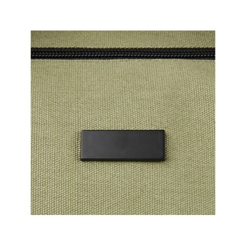 Спортивная сумка Joey из брезента, переработанного по стандарту GRS, объемом 25 л, оливковый