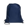 Изолированная сумка со шнурком Adventure объемом 9 л из переработанных материалов, соответствующих стандарту GRS, темно-синий