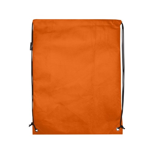 Рюкзак-мешок  на шнурке «Evergreen» из переработанного нетканого материала, оранжевый