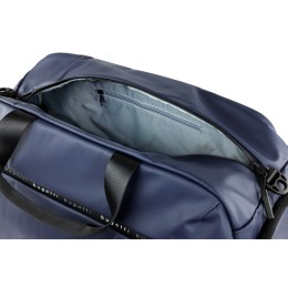 Сумка спортивная BUGATTI БЛАНК | BLANC, синяя, тарпаулин/полиэстер, 52х26х27,5 см